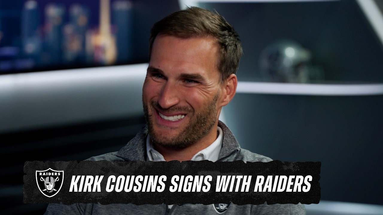 Becoming a Raider Just Made Sense for Kirk Cousins Becoming a Raider Just Made Sense for Kirk Cousins