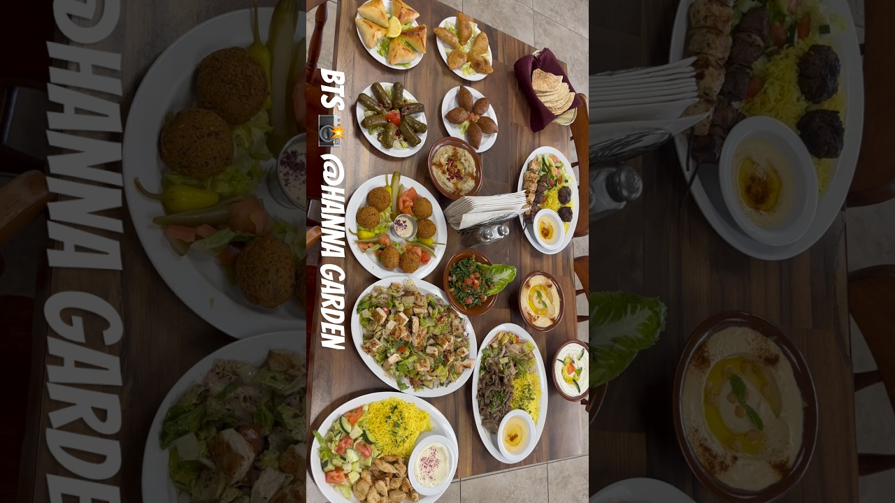 #bts at Hanna Garden | From Plate to Table 🍽️🔥 #bts at Hanna Garden | From Plate to Table 🍽️🔥