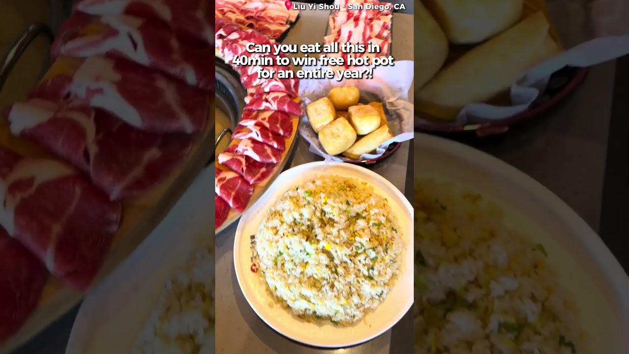 Can you finish the “Big Eater” Challenge at Liu Yi Shou in San Diego, CA?! #rainaiscrazy Can you finish the “Big Eater” Challenge at Liu Yi Shou in San Diego, CA?! #rainaiscrazy