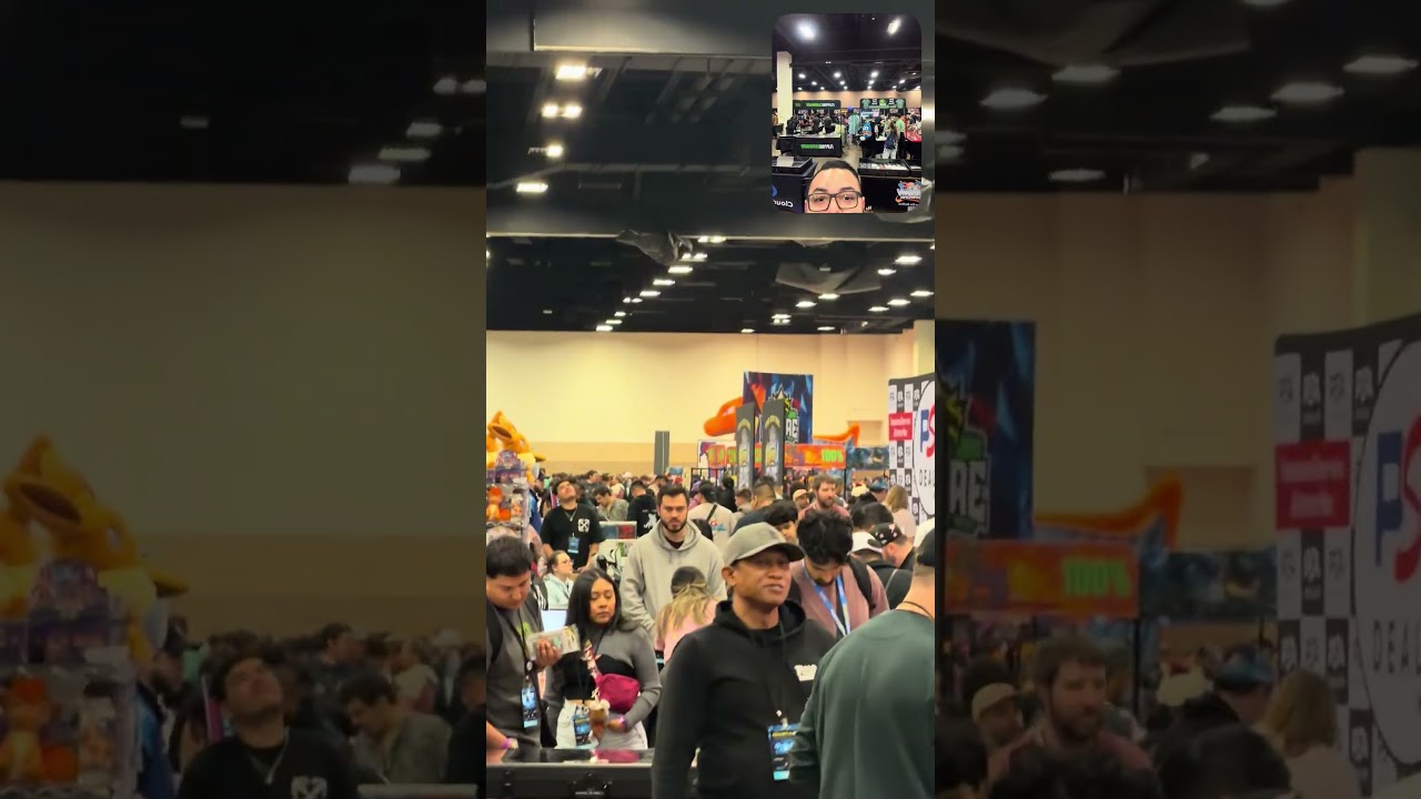 COLLECT A CON FT. WORTH NOT SLOW ON EASTER! #pokemoncards  #easter #pokemon #convention #reels