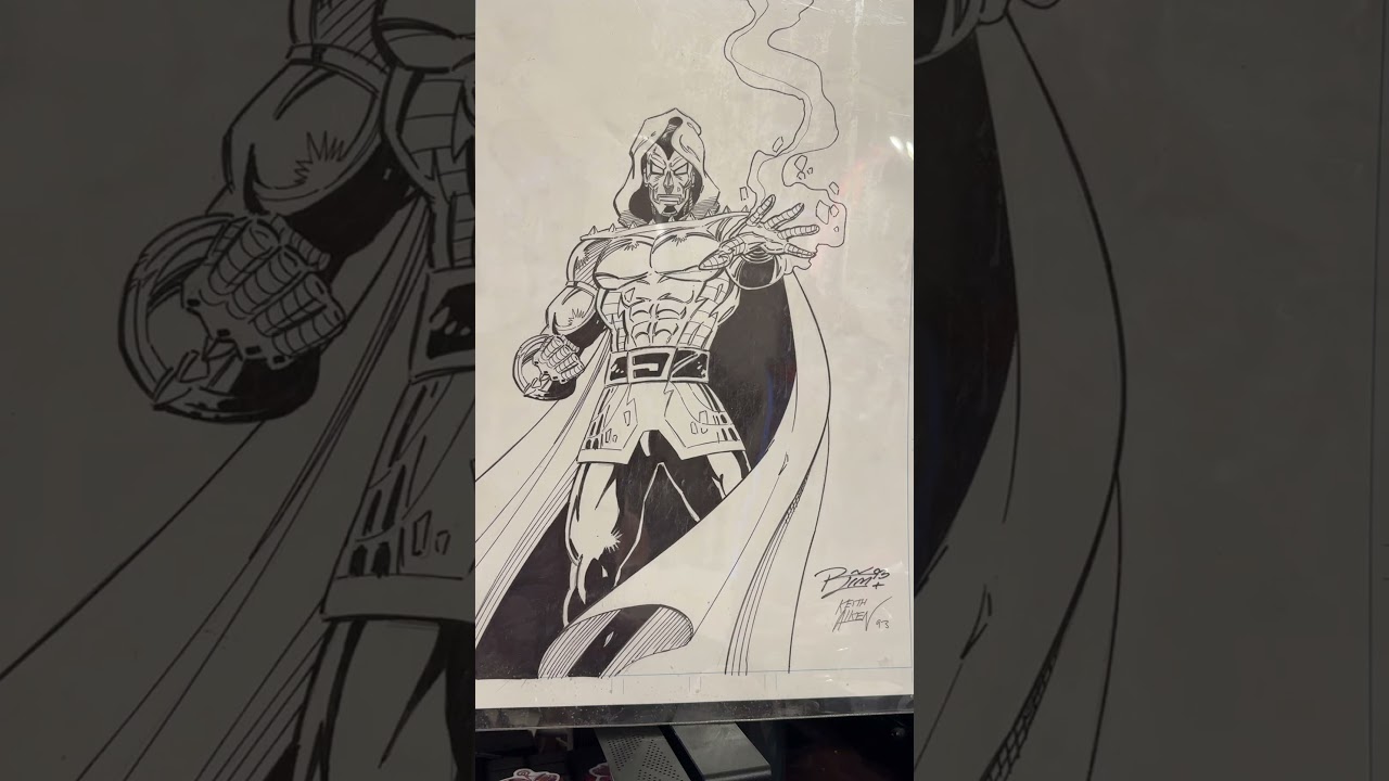 Doom 2099 by Ron Lim and Keith Aiken from the 1993 San Diego Comic Con.