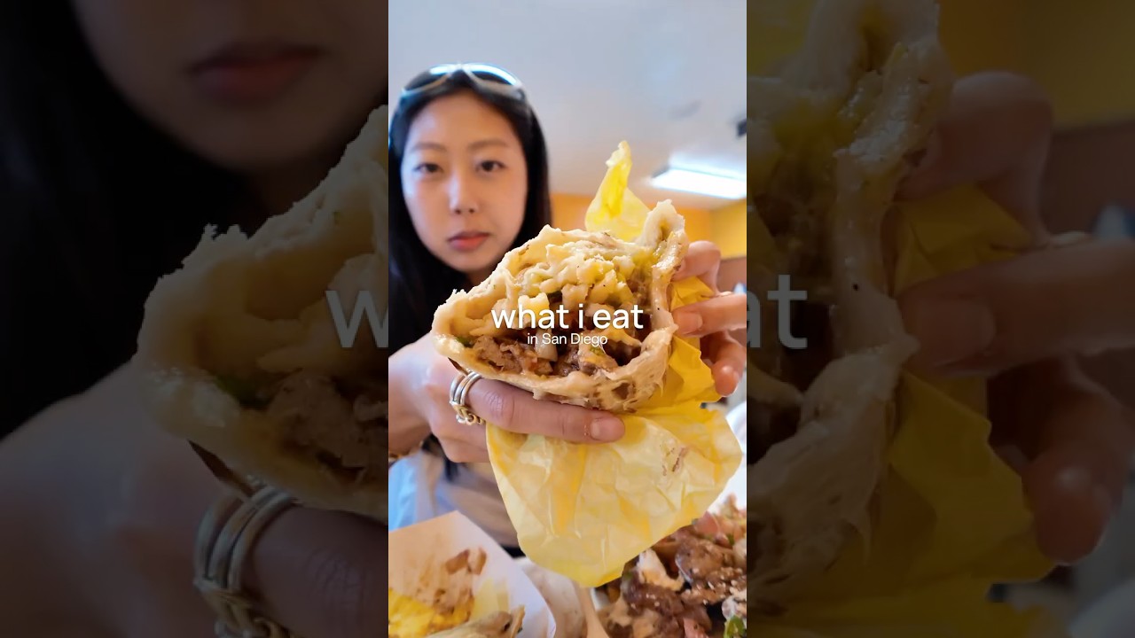 everything I ate in San Diego! #sandiego #foodie #vlog