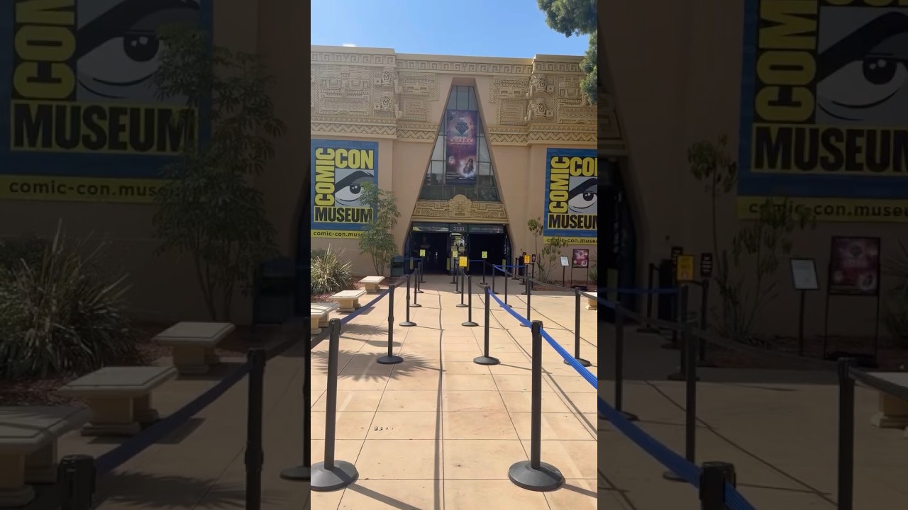 Have you ever been here before? #Sandiego #balboapark #comicconmuseum #batman #comiccon