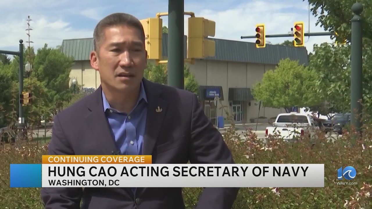 Hung Cao now acting Navy Secretary as Phelan is out