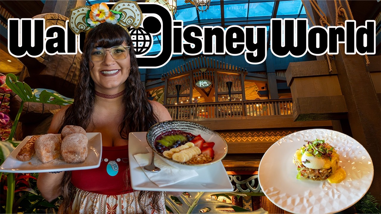 Kona Cafe NEW BREAKFAST MENU CHANGES 🌸 Disney World Polynesian food updates review