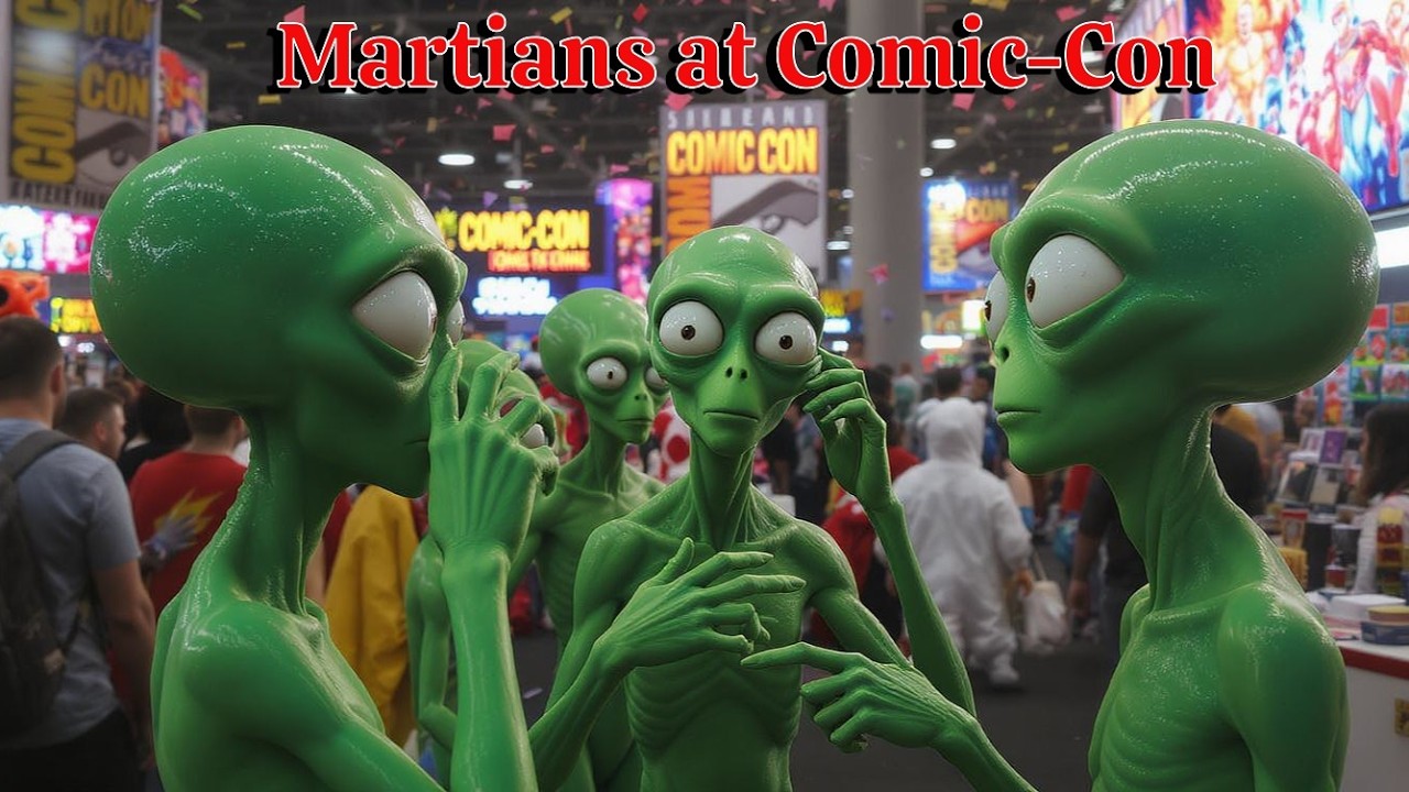 Martians Blend in at Comic-Con / Sci-Fi Comedy Satire