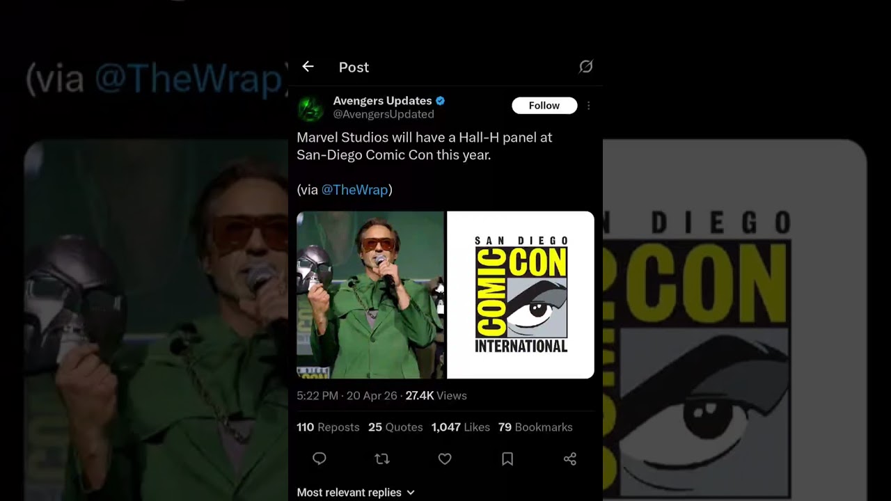 Marvel will have a panel at hall h in san Diego comic con this August