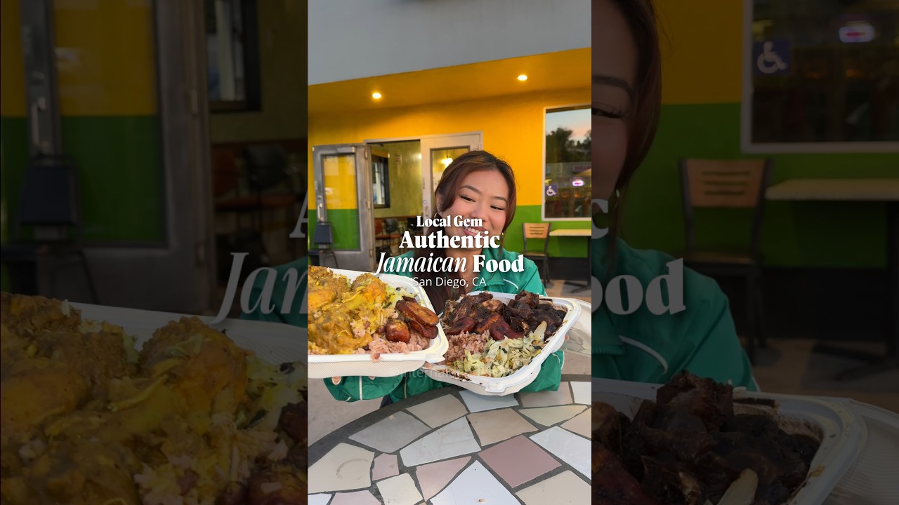 Officially my favorite Jamaican restaurant in San Diego 🌴🍗🌶️  #jamaicanfood #caribbeanfood