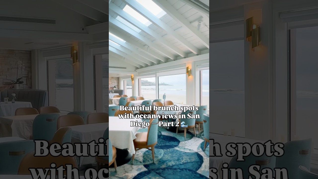 Part 2- Brunch with incredible views: The Marine Room (High Tide Brunch in San Diego, CA)