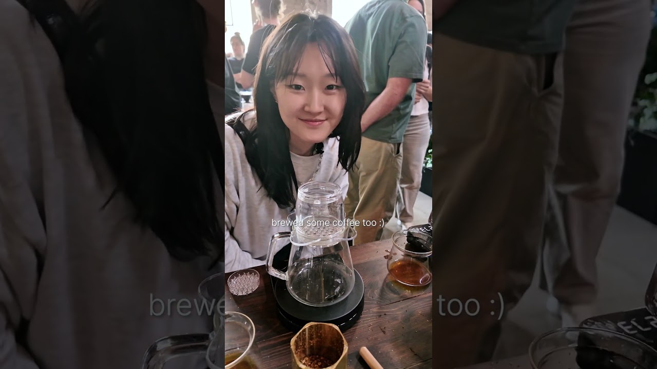 Pre-gaming World of Coffee with coffee