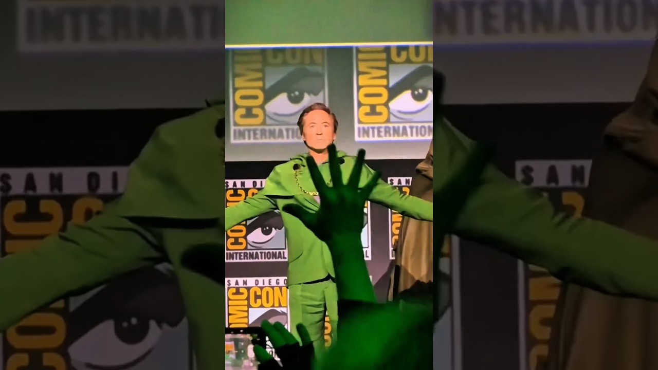 Robert Downey Jr. stuns Marvel fans with Doctor Doom reveal July 27#marvel #shortsfeed  #shorts #mcu