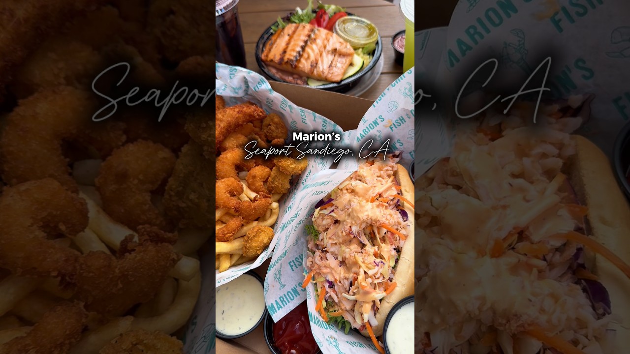 Save this San Diego lunch spot 🌊✨Live music, ocean views, & 9.5/10 lobster roll 🦞