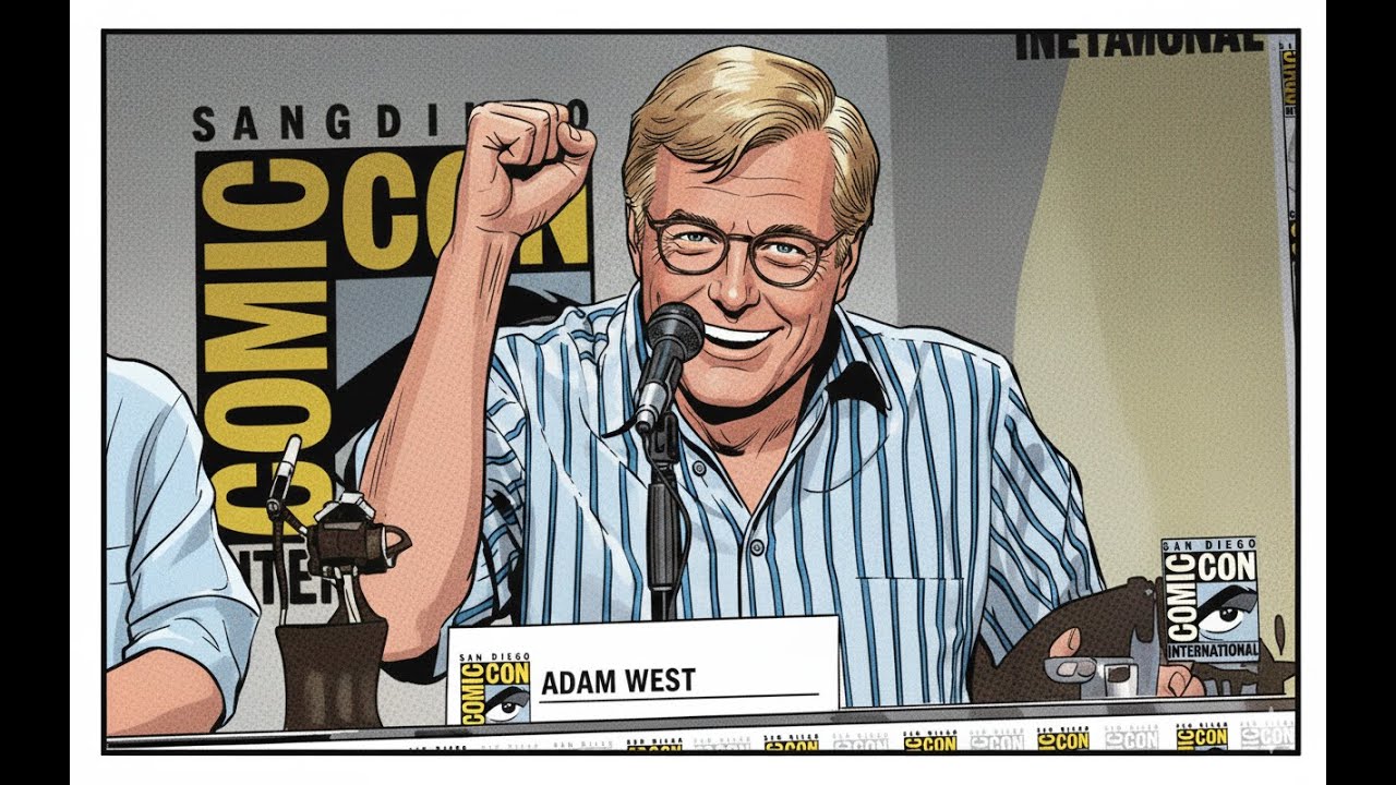 SDCC 2014: Batman ’66 Panel | Adam West on the Giant Clam Cliffhanger | CLAM HO! 🦇🐚