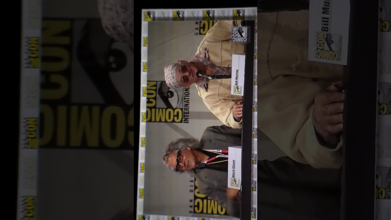 SDCC 2015: Rock The Kasbah Panel | Bill Murray Reacts to His First Cosplayer #shorts SDCC 2015: Rock The Kasbah Panel | Bill Murray Reacts to His First Cosplayer #shorts