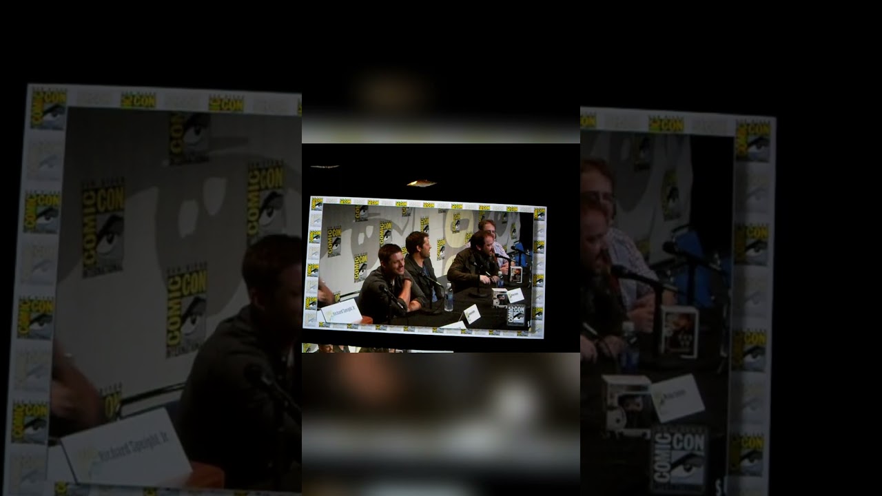 SDCC 2015 Supernatural Panel: Crowley (Mark Sheppard)… and a Hamster (No Funko in Sight) #shorts