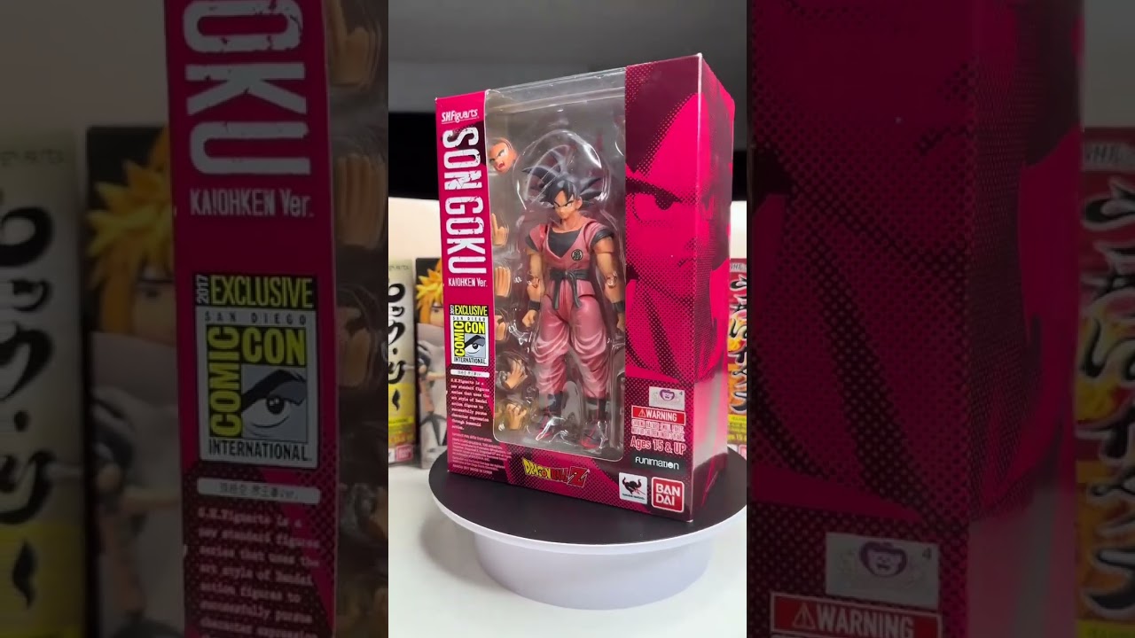 Sh Figuarts Goku Kaioken SDCC 2017 š„ #dragonball #shfiguarts #sdcc #kaioken #goku #2017 Sh Figuarts Goku Kaioken SDCC 2017 š„ #dragonball #shfiguarts #sdcc #kaioken #goku #2017