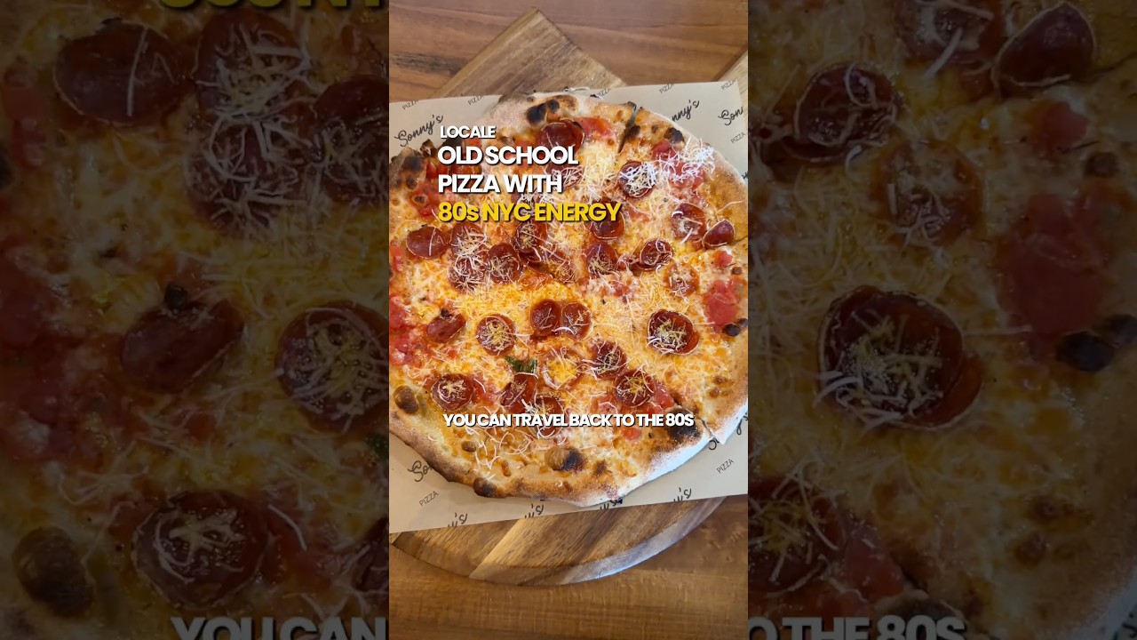Sonnys Pizza University Heights San Diego. Neapolitan New York style pizza in 100 year old auto shop