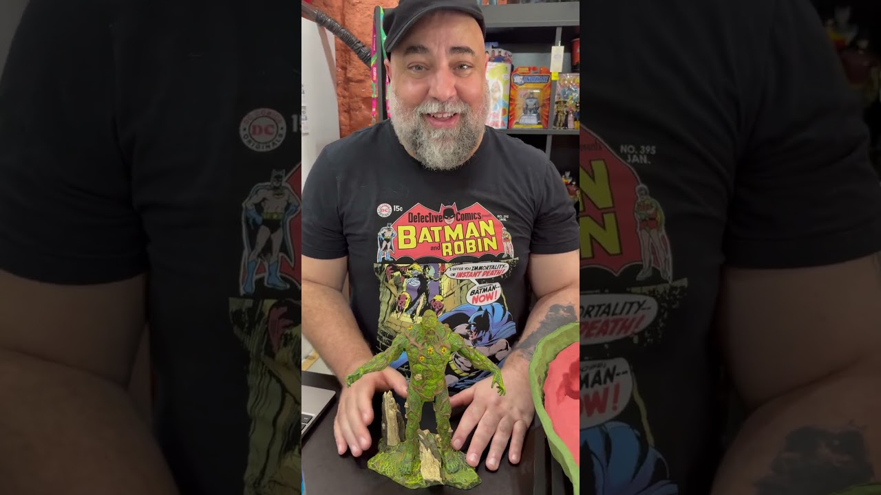Swamp Thing exclusivo da SDCC 2011 da Mattel que é simplesmente absurdo de detalhado.