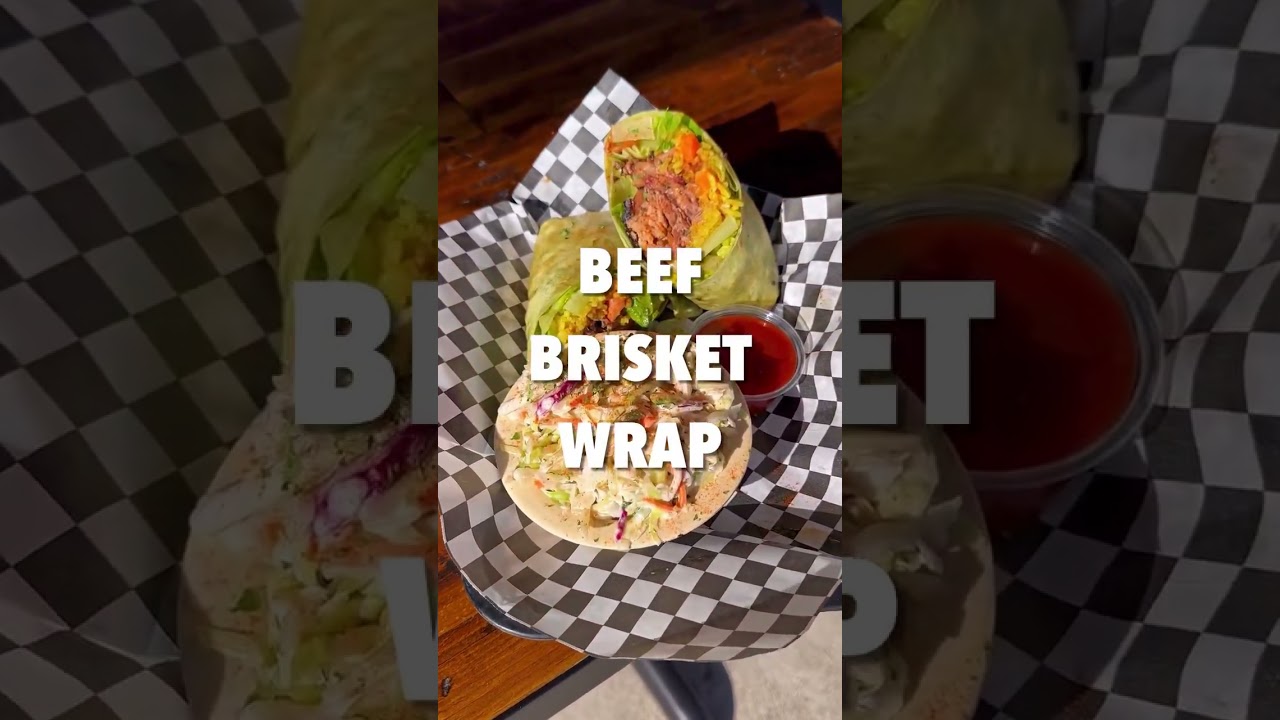 This is slow-smoked BBQ, wrapped up like it knows it’s special 🔥 #sandiego #restaurant #texasbbq
