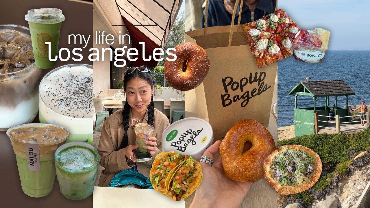 trying all the new viral spots in los angeles and san diego 🍵🏝️