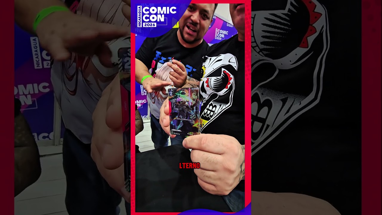 Unboxing en ComicCon Nicaragua gracias a Perron Store con Maxi y Edson abriendo Gundam TCG!