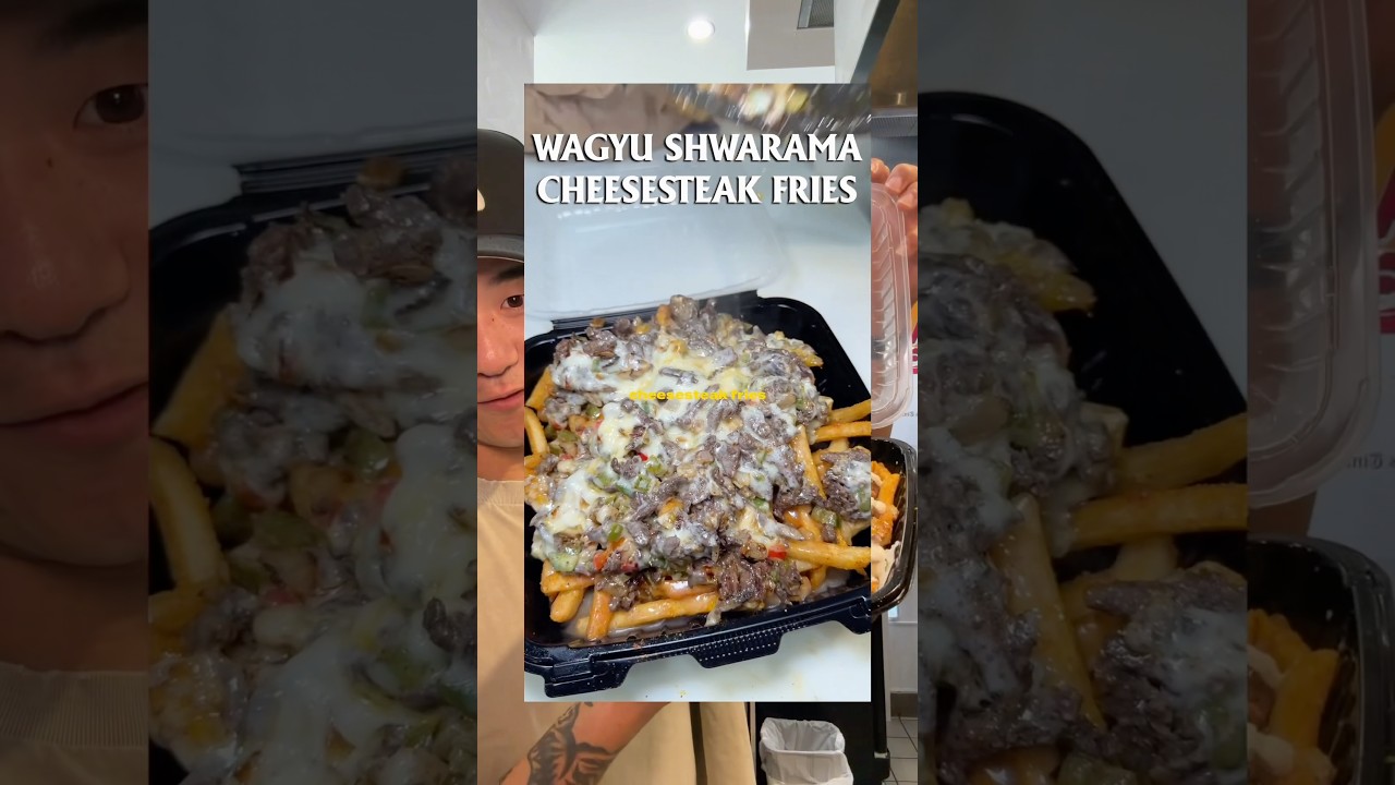 Wagyu Cheesesteak Shawarma Fries