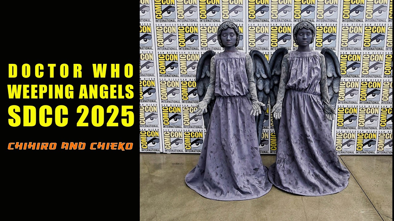 Weeping Angels at San Diego Comic Con 2025