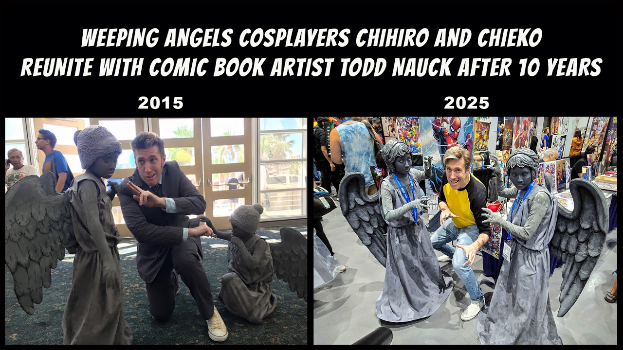 Weeping Angels reunite with comic book artist Todd Nauck reunion SDCC 2025