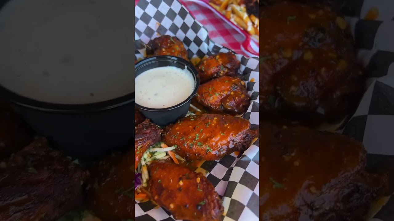 Wings exist for moments like this. Sticky fingers. No regrets 🔥 #sandiego #restaurant #texasbbq