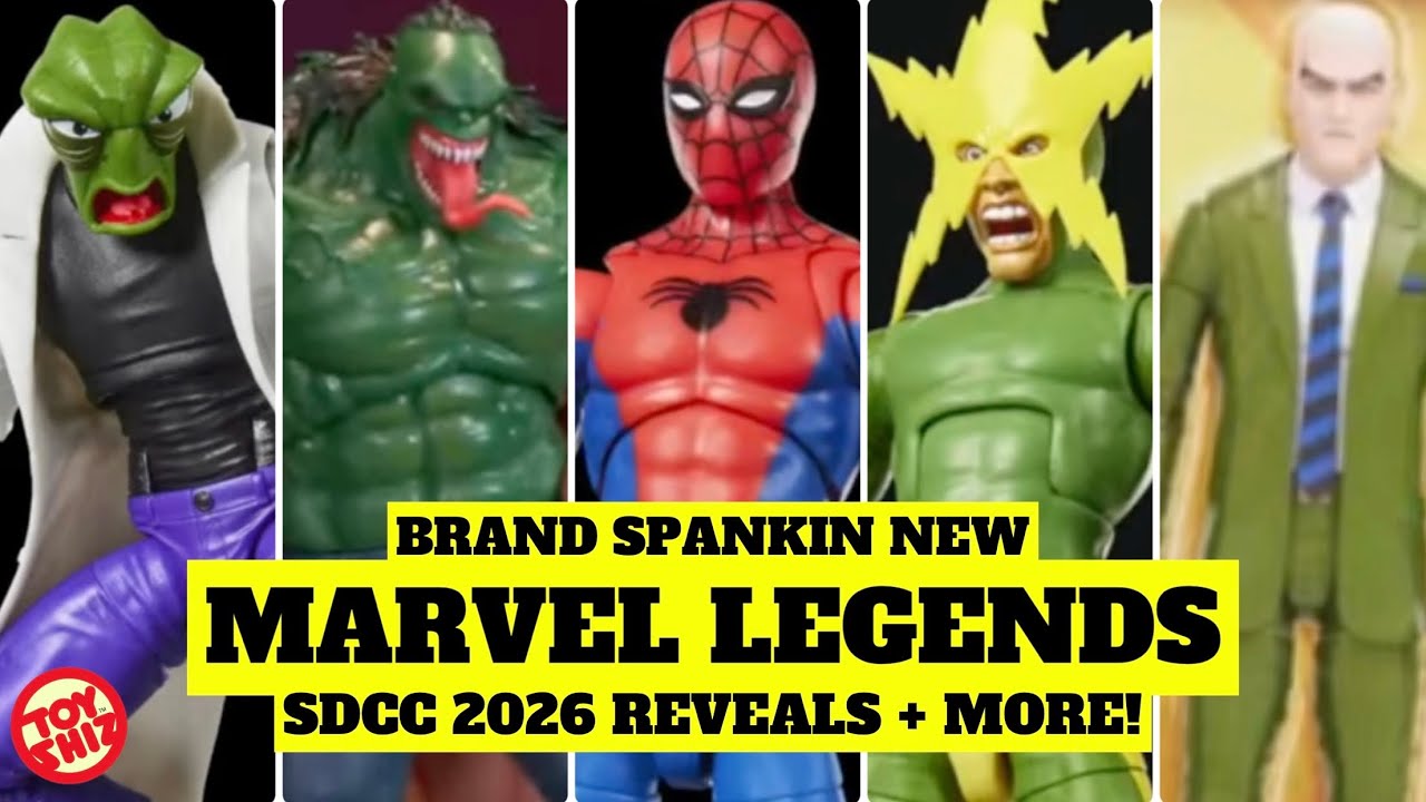 2026 MARVEL LEGENDS REVEALS | SDCC 2026 • 2099 • AND MORE!