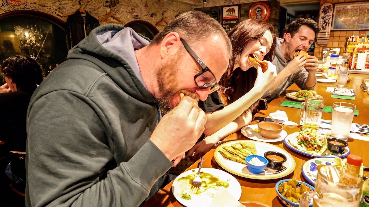 初来日の外国人が食べたことない日本の本格メキシカン料理にかぶりついた結果。。
