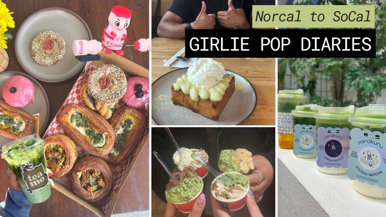 Bay to SoCal eats | yakult factory tour, kei concept restaurants, sd fav, kfc inspired croissant