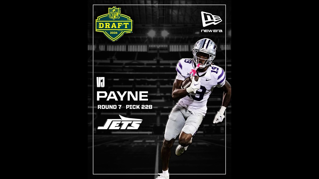 Bill Carroll’s 32 Picks In 32 Days SS VJ Payne, Kansas St  Pick #228 of the NY Jets, 6′ 3¼” 206, 4.4