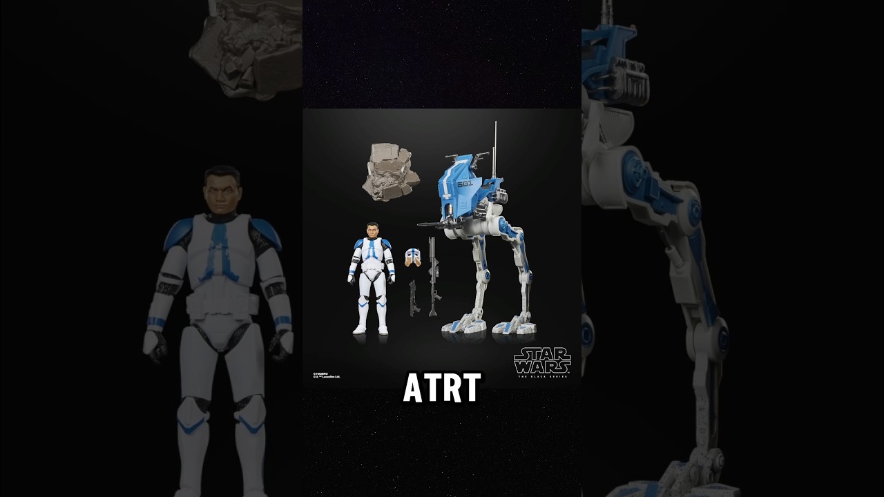 Black Series SDCC AT-RT! #starwars #blackseries #clonewars #clonetrooper #hasbro