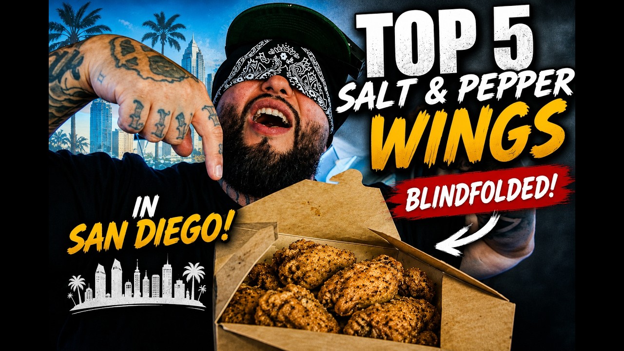 BLIND RANKING THE BEST CHICKEN WINGS IN SAN DIEGO!!