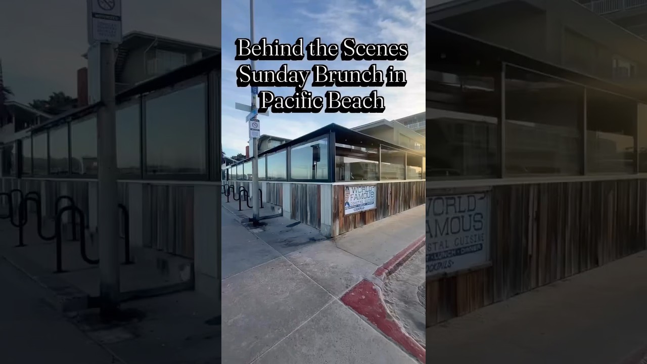 Brunch behind the scenes in Pacific Beach🥂🍳🌊#restaurantlife #sundaybrunch #sandiego #pacificbeach Brunch behind the scenes in Pacific Beach🥂🍳🌊#restaurantlife #sundaybrunch #sandiego #pacificbeach