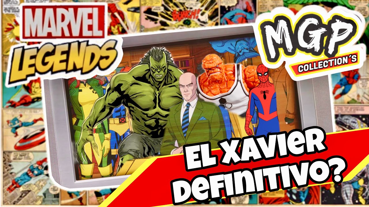 BRUTAL! El pack de Spiderman 60s, Profesor X con Silla y Hulk 2099: Novedades Marvel Legends