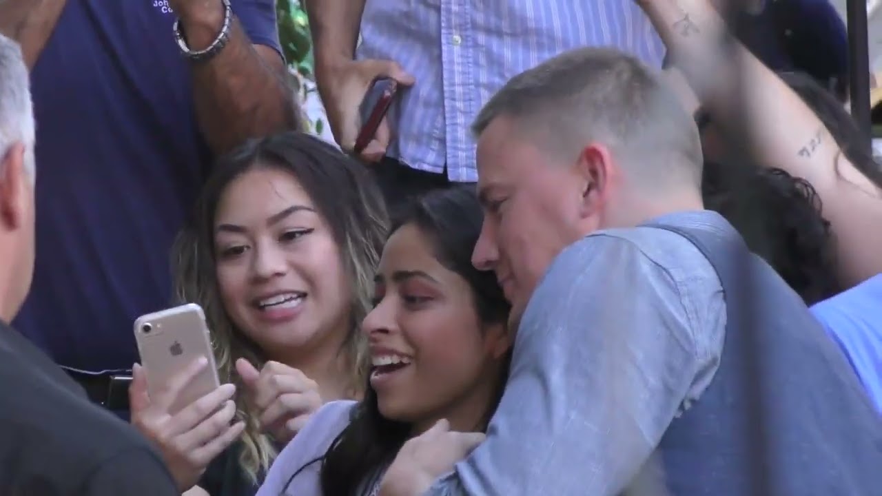 Channing Tatum outside Conan O’Brien’s Comic Con Special at Spreckles Theatre in San Diego
