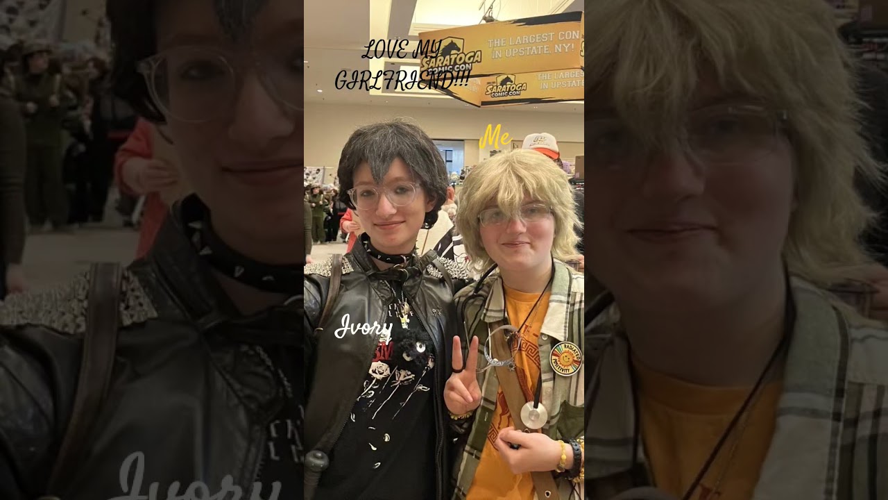 comic con pic lol! #nicodiangelo #willsolace #cosplay #comiccon #wlw
