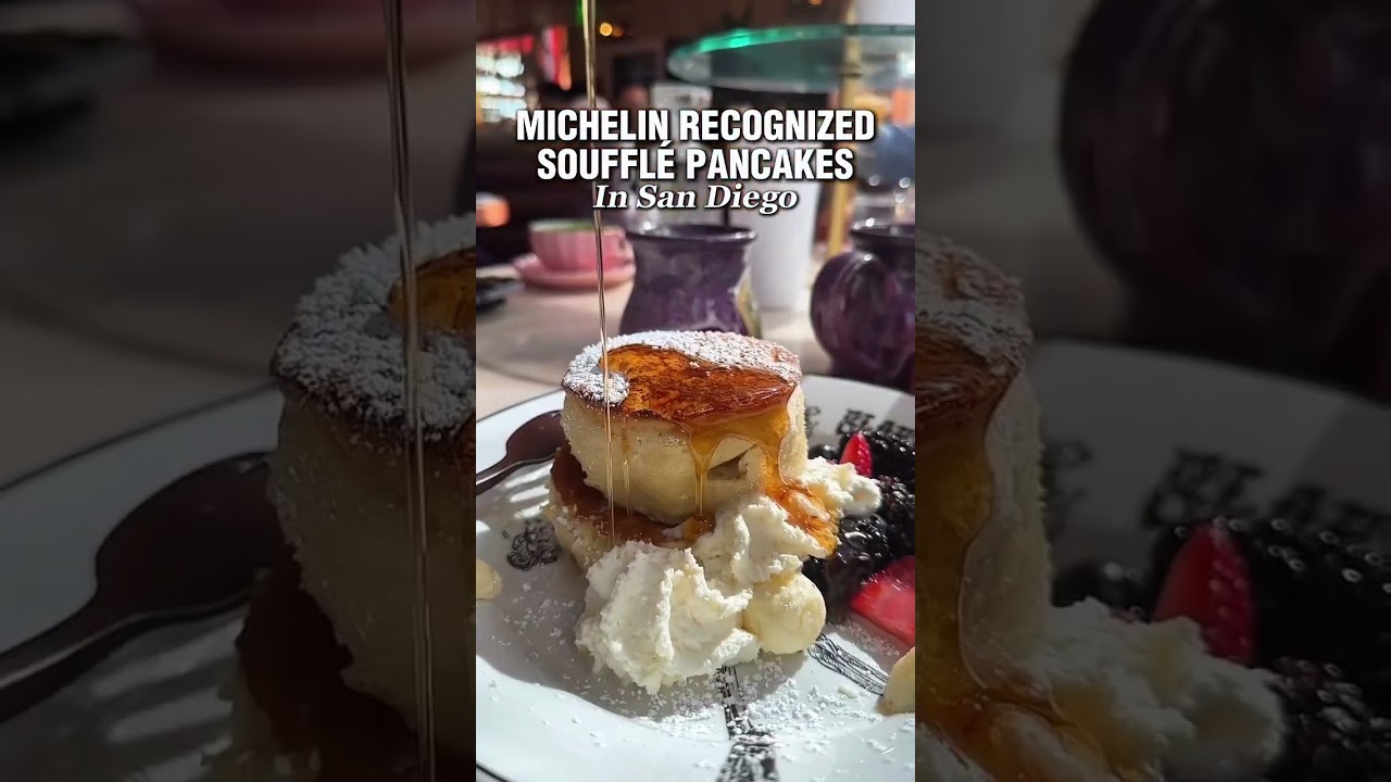FOOD: Michelin recognized soufflé pancakes and unmatched affordable pricing at @ pancakelordssd 🍓🥞