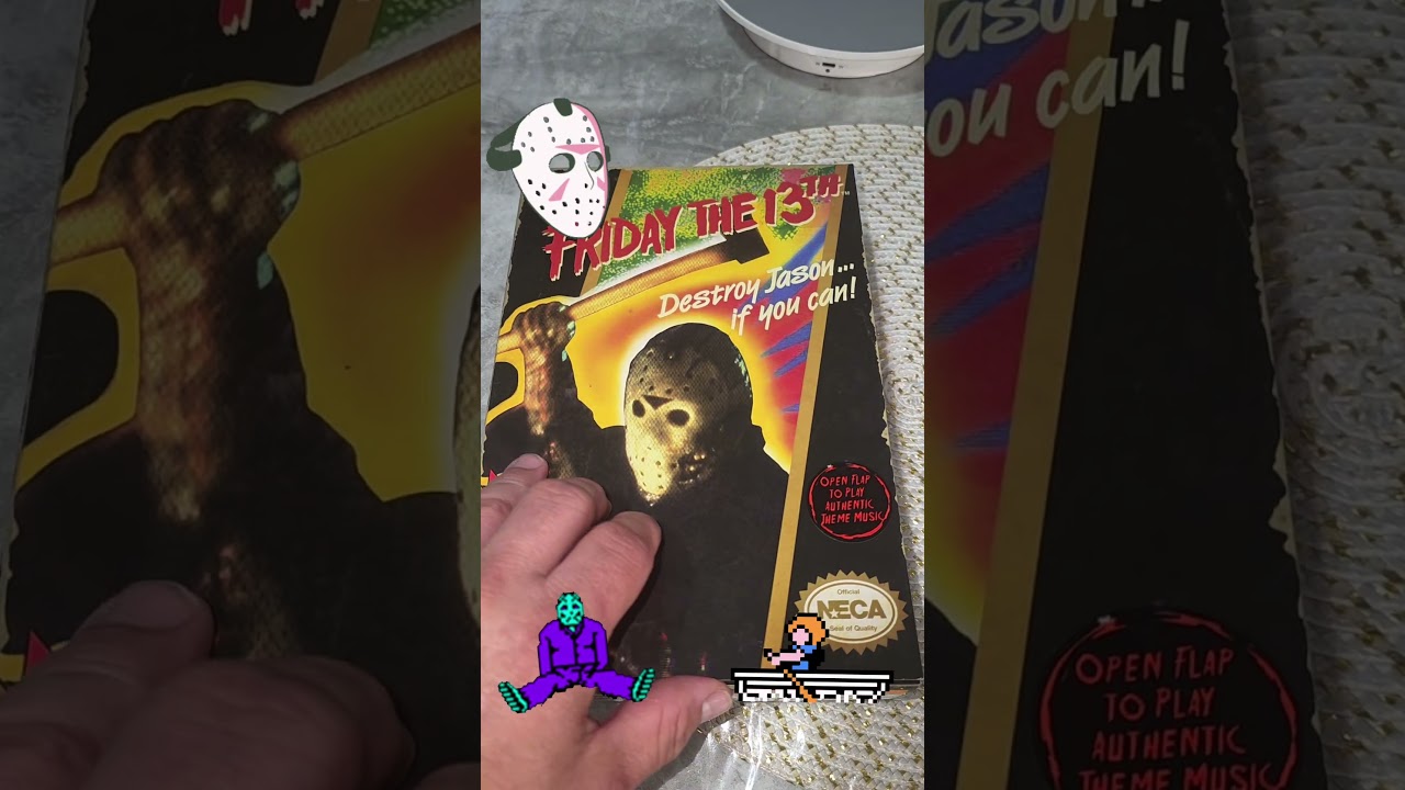 FRIDAY THE 13th TOYS COLLECTABLE.. NINTENDO NES. #retro ##classic #nintendo #nostalgia #retrogaming