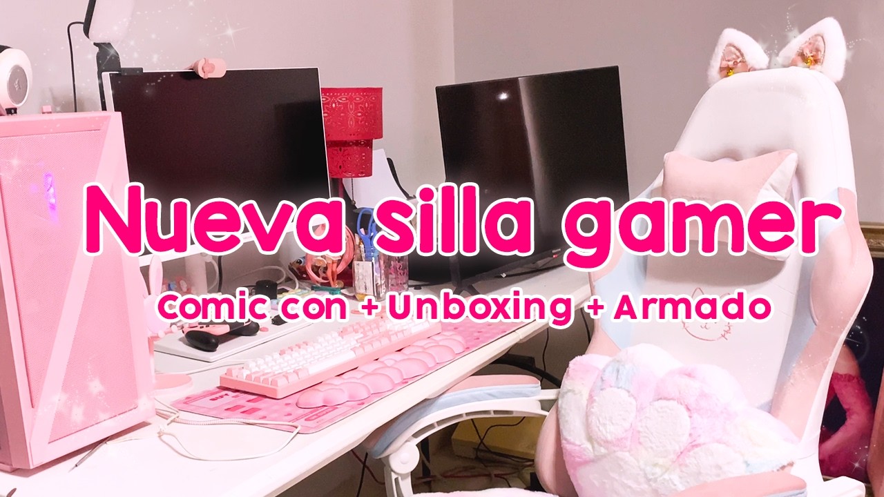 Fuí a la Comic con, armé una nueva silla gamer | Cozy Everyday Vlog (*ᴗ͈ˬᴗ͈)ꕤ*.ﾟ