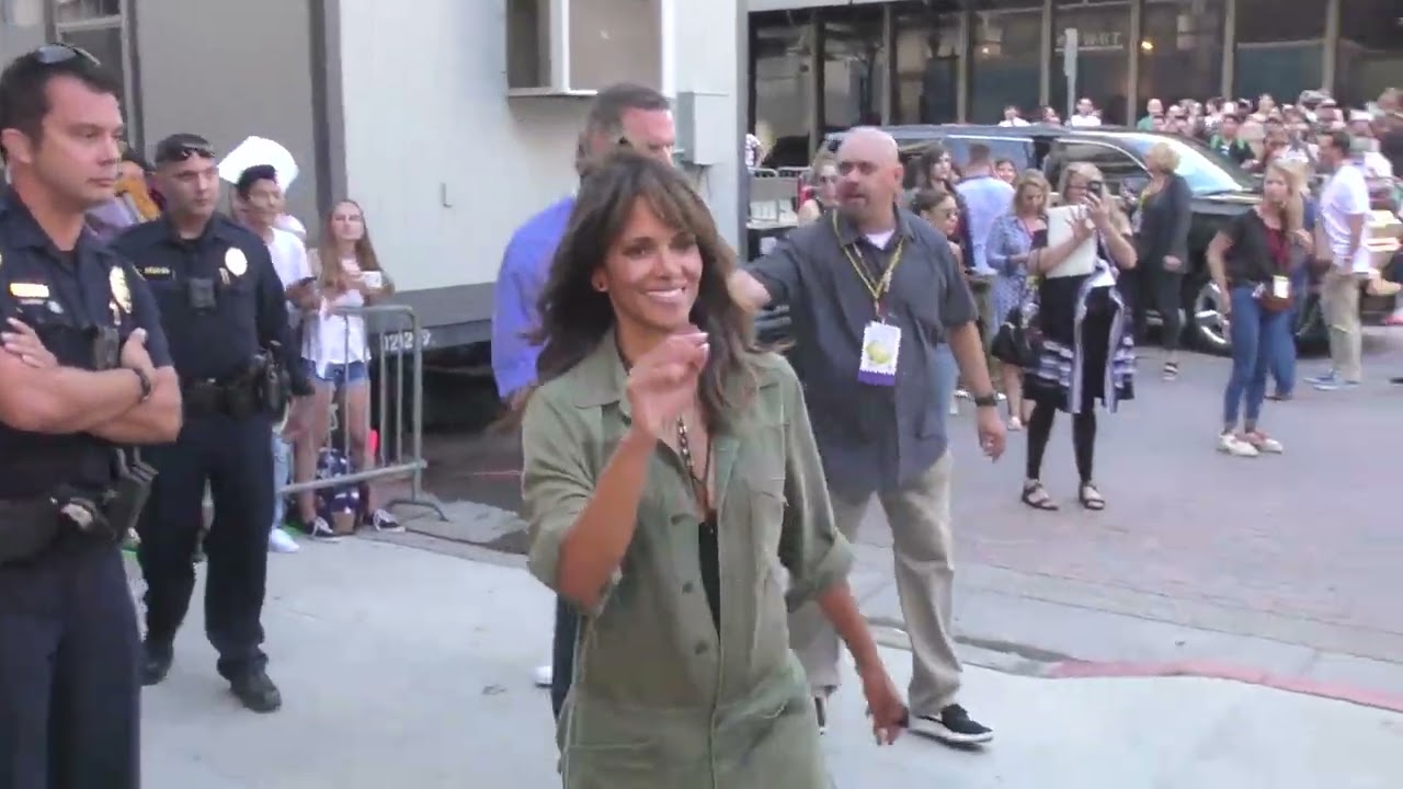 Halle Berry outside Conan O’Brien’s Comic Con Special at Spreckles Theatre in San Diego