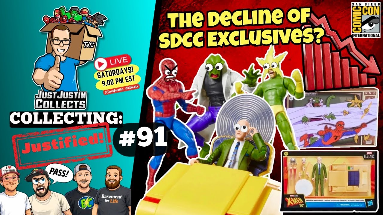Have SDCC Exclusives Lost their Magic? | Collecting: Justified! #91 Have SDCC Exclusives Lost their Magic? | Collecting: Justified! #91