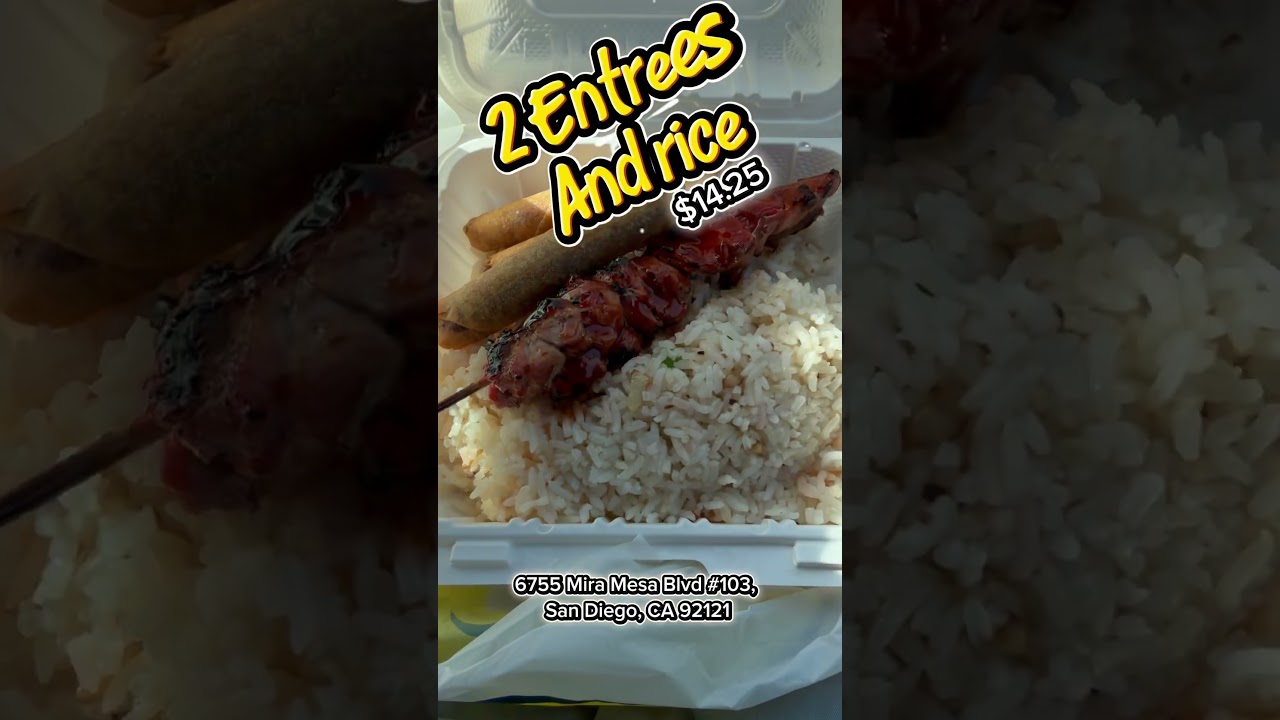 Have you ever been here before? #sandiego #miramesa #naynaysbbq #filipinofood #food