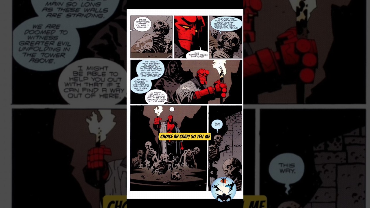 😈 Hellboy #Hellboy #DarkHorseComics #MikeMignola #AnungUnRama #RightHandOfDoom