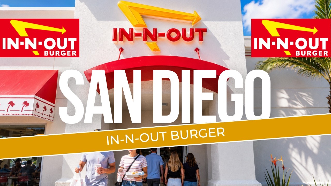 Inside IN-N-OUT BURGER San Diego