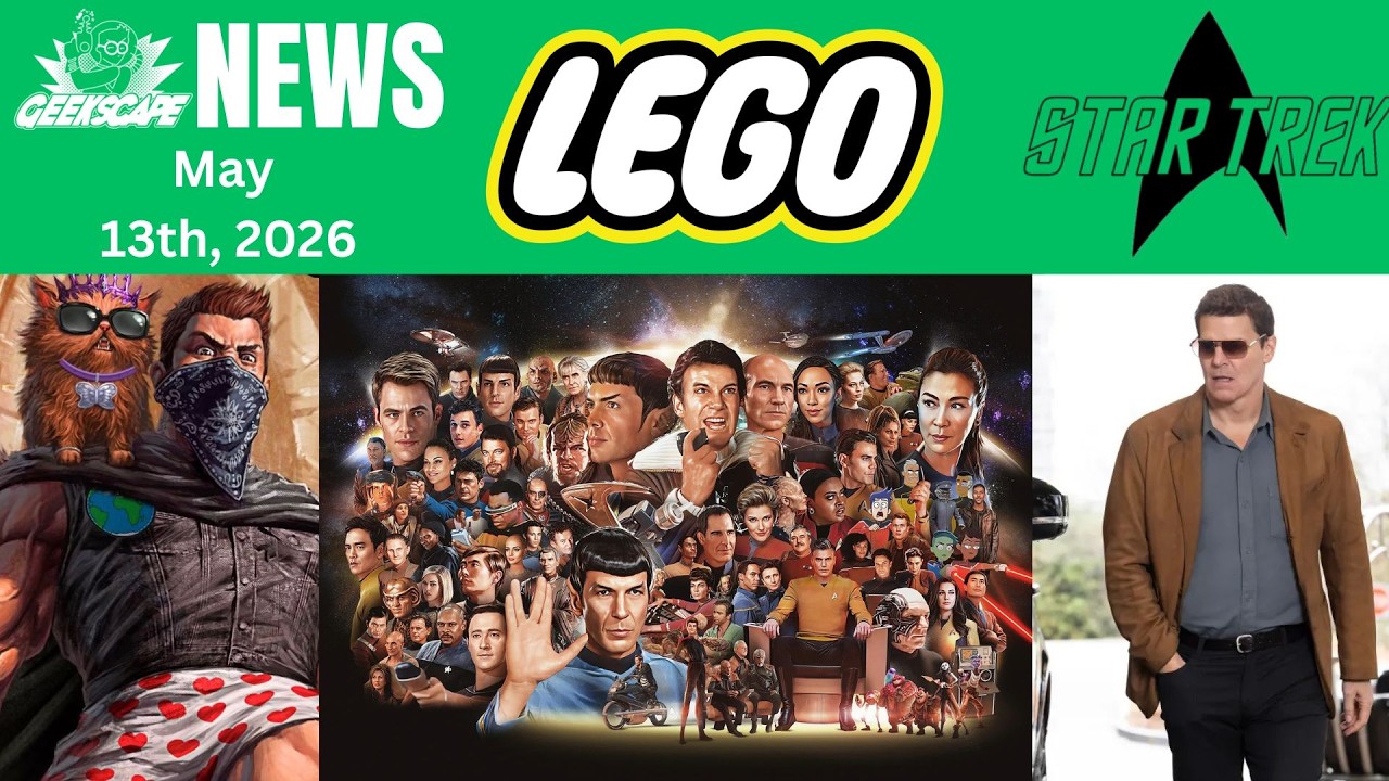 Is A Star Trek 60 Year Anniversary Coming to San Diego Comic Con (Geekscape News 5/13/26)