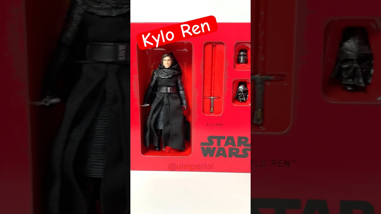 Kylo Ren The Black Series SDCC 2016 Star Wars Hasbro