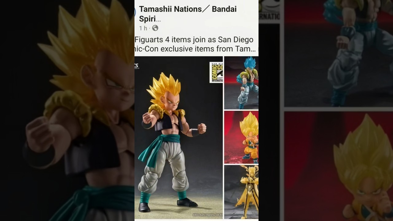 Las exclusivas de la San Diego Comic-Con, ¿cuál te gustaría a ti?  #dragonball #tamashinations #sdcc